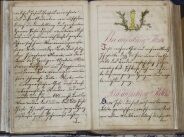 Kézzel írott német-magyar egyházi énekeskönyv 1865-ből - Újhartyán
